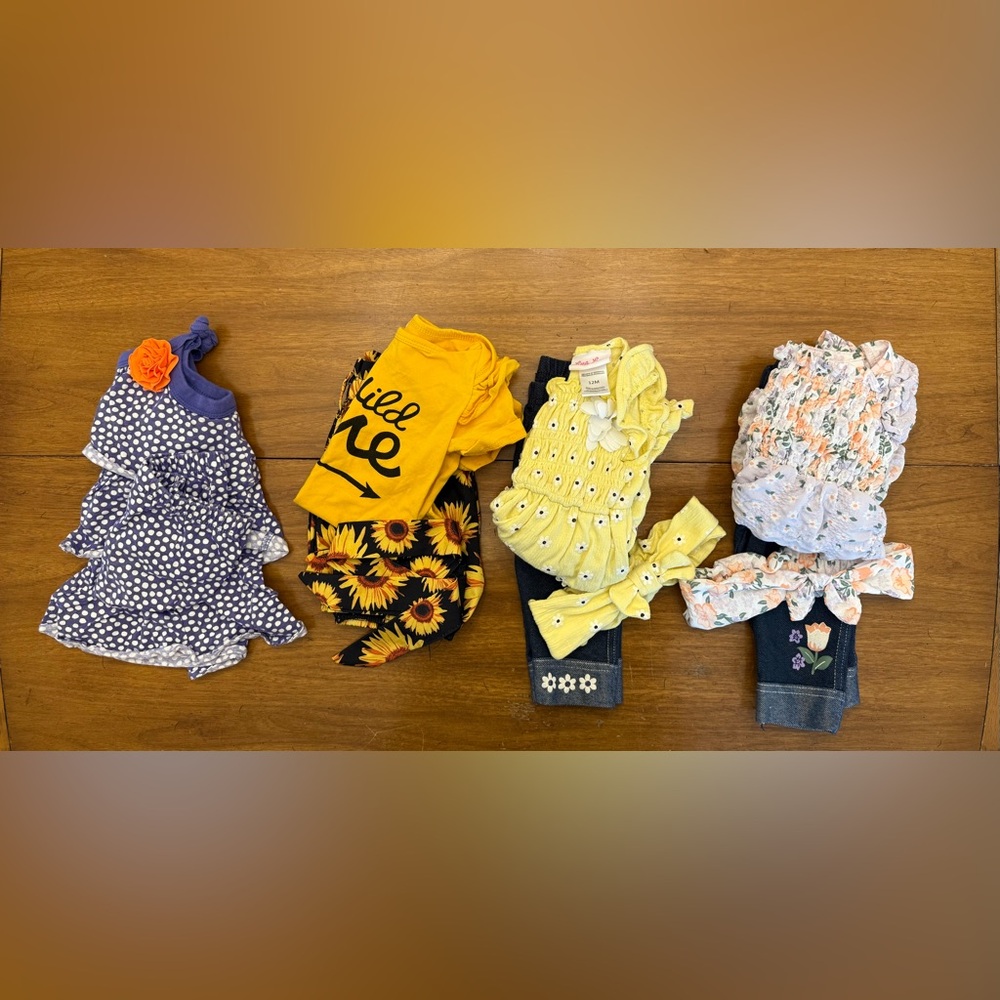 Baby Girl 12 Month Summer Bundle